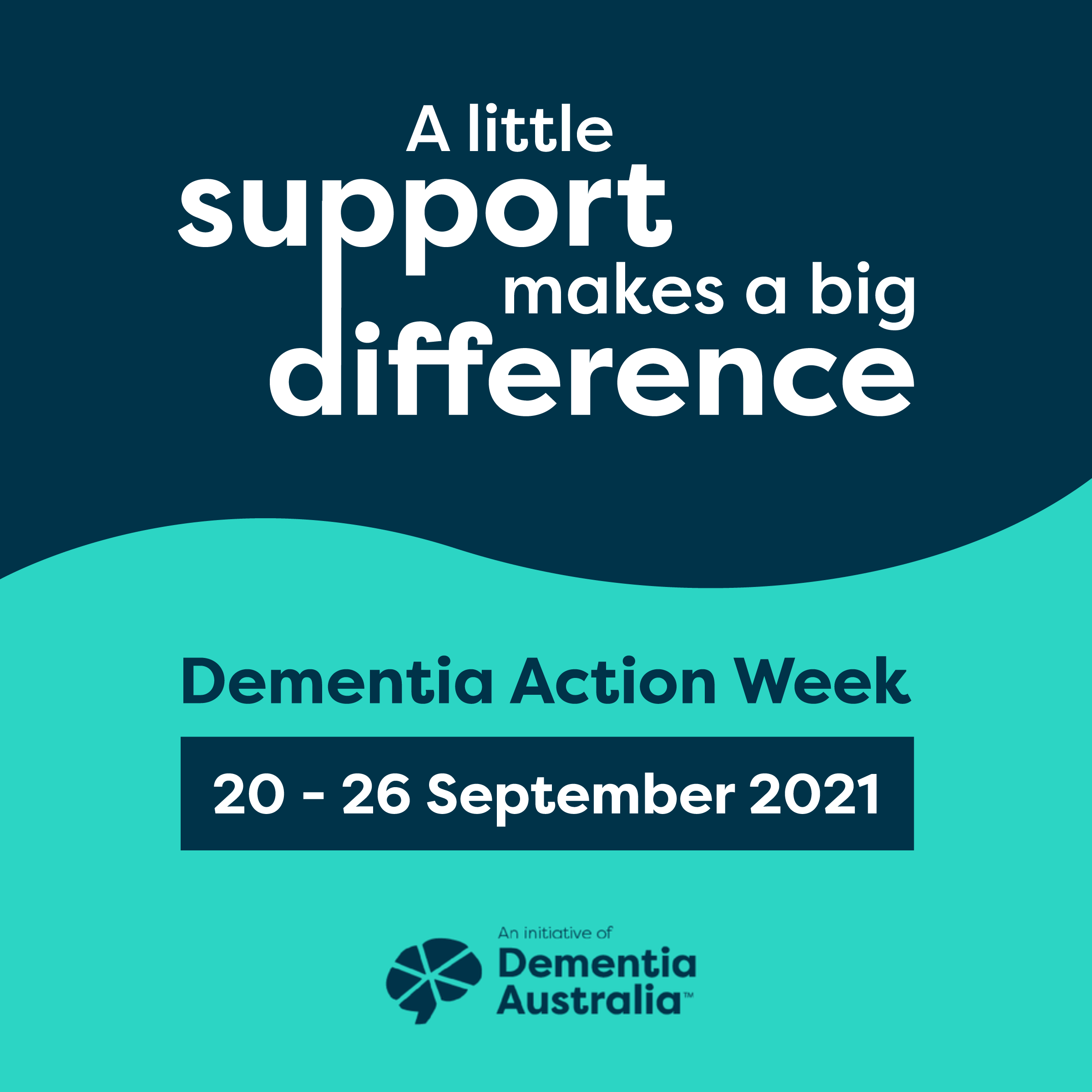 A little support makes a big difference during Dementia Action Week